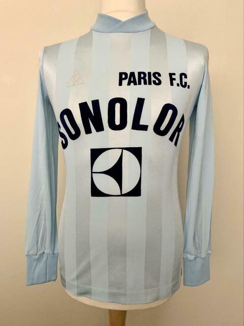 FC Paris 1970s #12 match worn Coq Sportif voetbalshirt, Sport en Fitness, Voetbal, Gebruikt, Shirt, Maat S