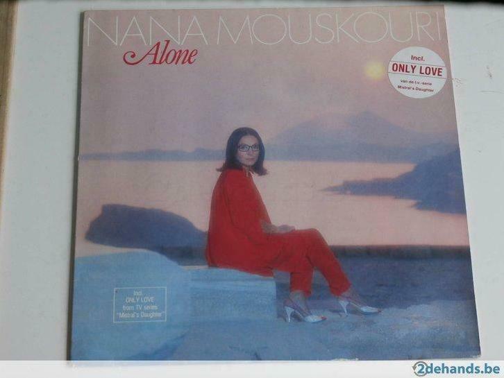 Nana Mouskouri- Alone, Cd's en Dvd's, Vinyl | Overige Vinyl, Ophalen of Verzenden