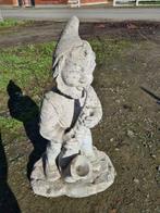 Statue 80 cm nain doigt d'honneur nain de jardin fuck acier XXL