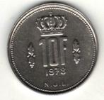 Luxenburg muntstuk van 10 FR 1978, Ophalen of Verzenden, Losse munt, Overige landen