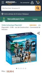 Playmobil commando de policiers 5186, complet., Enfants & Bébés, Jouets | Playmobil, Comme neuf, Enlèvement ou Envoi