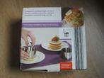 dessertringen garneerringen dresseerringen 4 ronde 8 cm dia, Huis en Inrichting, Ophalen of Verzenden, Nieuw, Inox, Overige typen