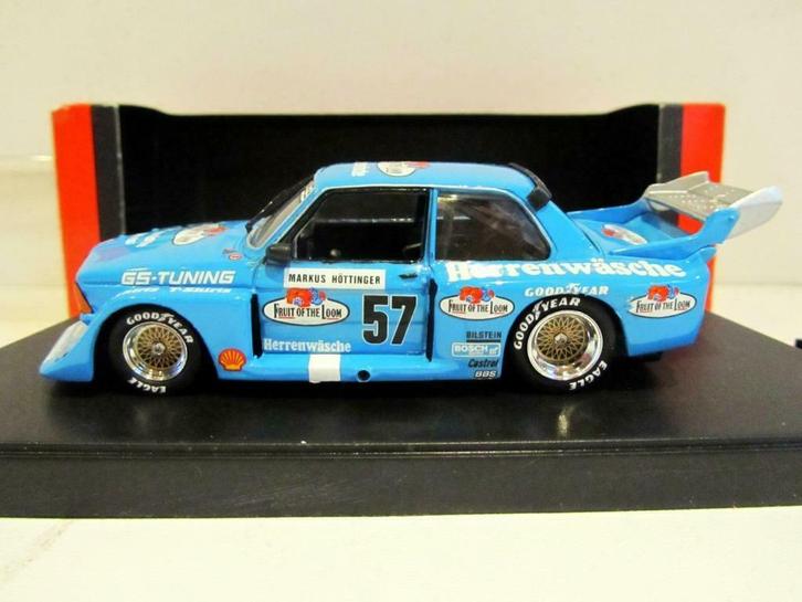 BMW 320 Gr 5 Fruit of the Loom Markus Hottinger #57 Quartzo, Hobby en Vrije tijd, Modelauto's | Overige schalen, Nieuw, Auto, Ophalen of Verzenden