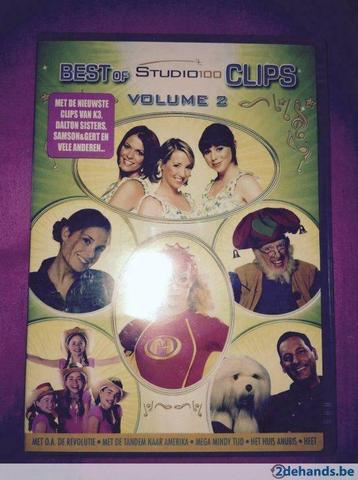 Dvd best of studio 100 clips volume 2, Cd's en Dvd's, Ophalen of Verzenden, Film