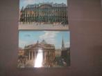 2 postkaarten brussel Beurs/huis hertogen van Brabant, Affranchie, Bruxelles (Capitale), Envoi