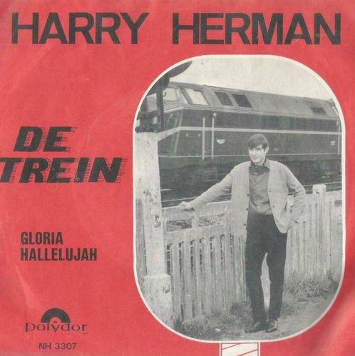 Harry Herman – De trein / Gloria Hallelujah - Single, Cd's en Dvd's, Vinyl | Nederlandstalig, Ophalen of Verzenden