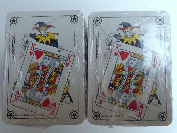 Speelkaarten Carta Mundi nieuwe boeken per 12 boeken verpakt, Verzamelen, Speelkaarten, Jokers en Kwartetten, Nieuw, Speelkaart(en)