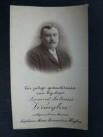 doodsprentje Vermylen Leonard  Westerloo 3 september 1872 +, Verzamelen, Verzenden, Rouwkaart