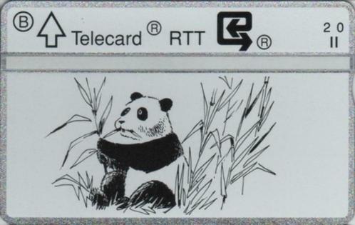 Télécarte Privée Belge P 202 Panda, Verzamelen, Telefoonkaarten, Ophalen of Verzenden