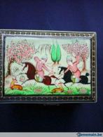 Une boîte à bijoux Persanne(Khatam) des années 1950/60, Antiquités & Art, Art | Autres Art, Enlèvement ou Envoi