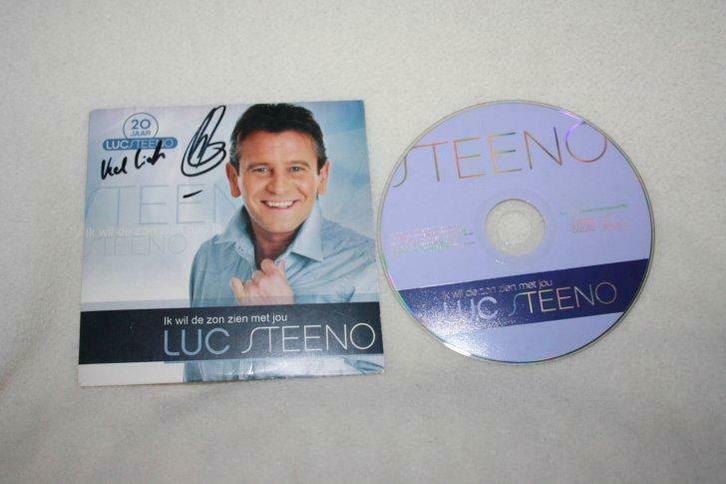 Gesigneerd : Luc Steeno – 20 jaar Luc Steeno, CD & DVD, CD | Chansons populaires, Enlèvement ou Envoi