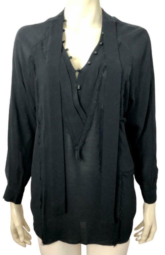 BIMBA Y LOLA blouse - S, Kleding | Dames, Blouses en Tunieken, Zo goed als nieuw, Maat 36 (S), Zwart, Verzenden