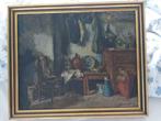 stilleven op paneel jan van looy, Antiek en Kunst, Ophalen of Verzenden