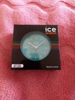 Ice watch travel clock turquoise. NIEUW., Elektronische apparatuur, Ophalen of Verzenden, Nieuw