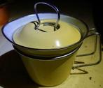 Petite casserole en email vintage, Enlèvement ou Envoi