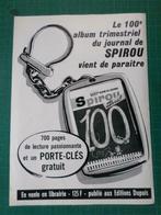 Spirou - publicité papier - 1966, Collections, Enlèvement ou Envoi, Gaston ou Spirou, Utilisé, Autres types