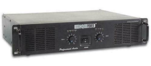 Amplificateur de puissance 2 x 200wrms (19"), pontable, TV, Hi-fi & Vidéo, Amplificateurs & Ampli-syntoniseurs, Utilisé, Stéréo