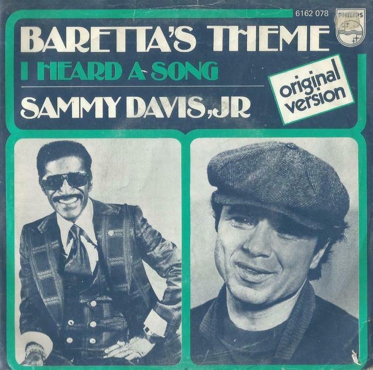 Sammy Davis, Jr. – Baretta’s theme / I heard a song – Single, Cd's en Dvd's, Vinyl Singles, Gebruikt, Single, Filmmuziek en Soundtracks