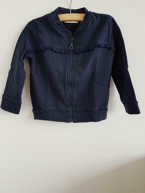 Sweater marine - La Redoute - maat 80 - meisje, Kinderen en Baby's, Babykleding | Maat 80, Gebruikt, Meisje, Truitje of Vestje