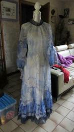 longue robe pour mariage, Robe de demoiselle d'honneur, Bleu, Porté, Enlèvement ou Envoi
