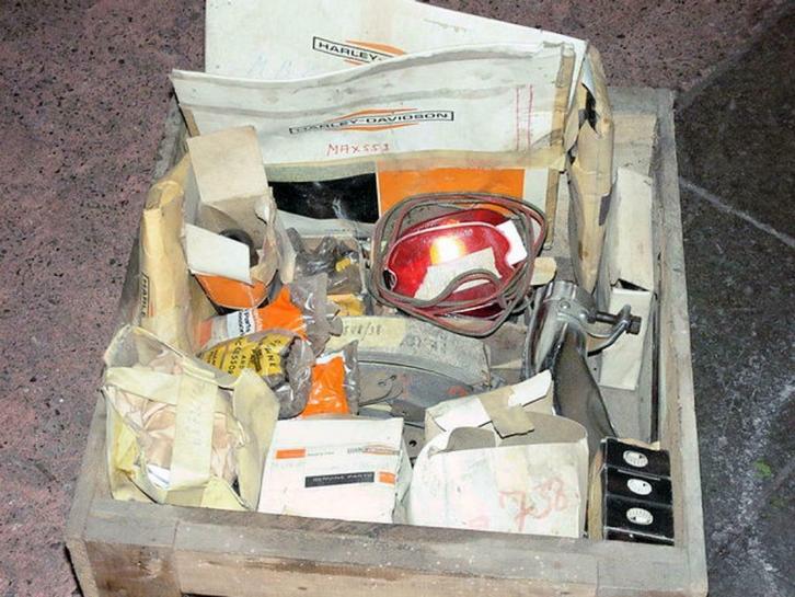 Harley-Davidson 1950 heeft 60 'Parts Nos !!!, Motoren, Motoren | Harley-Davidson, Bedrijf, Overig, 2 cilinders, Ophalen