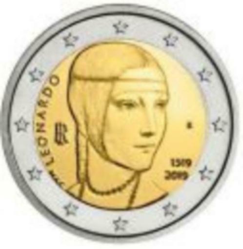 2 euros commémoration Italie 2019, Timbres & Monnaies, Monnaies | Europe | Monnaies euro, 2 euros, Italie, Enlèvement ou Envoi
