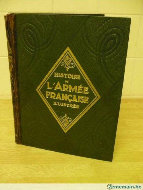 Histoire de l'armée Française Larousse 1929 Revol Livre WW1, Antiek en Kunst, Antiek | Boeken en Manuscripten