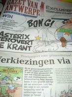 Krant GVA 14.10.2005,in teken van Asterix, Verzamelen, Krant, Ophalen of Verzenden, 1980 tot heden