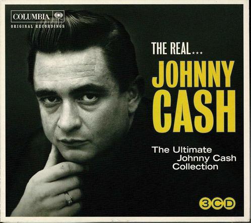 3CD The real... Johnny Cash, Cd's en Dvd's, Cd's | Overige Cd's, Zo goed als nieuw, Ophalen of Verzenden