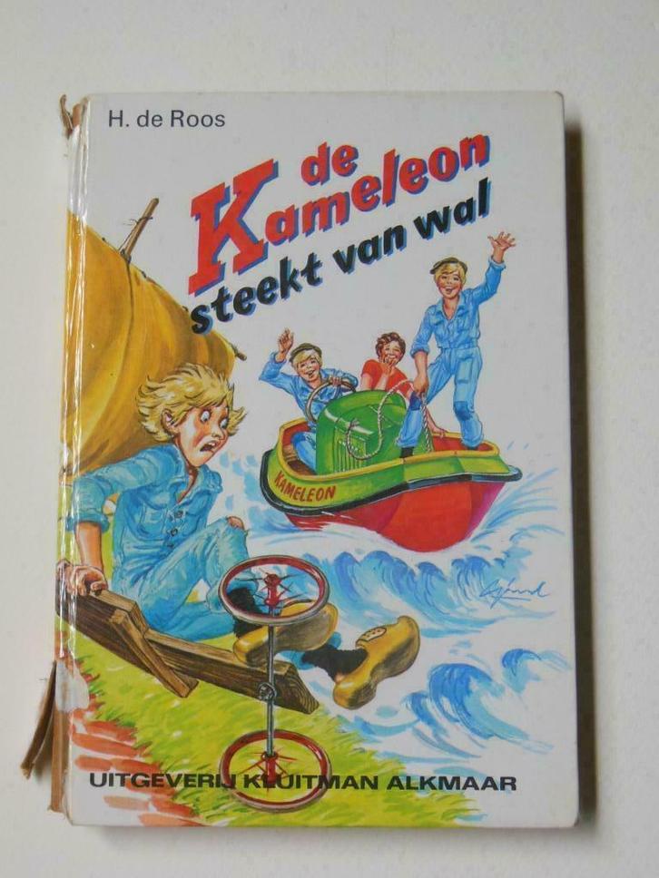 De Kameleon steekt van wal - H. de Roos, Boeken, Kinderboeken | Jeugd | 10 tot 12 jaar, Gelezen, Fictie, Ophalen of Verzenden