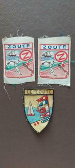 Emblèmes à coudre vintage Knokke Zoute, Comme neuf, Enlèvement ou Envoi