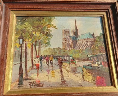 Olie op doek van René Lorotte, Antiek en Kunst, Kunst | Schilderijen | Modern, Ophalen of Verzenden