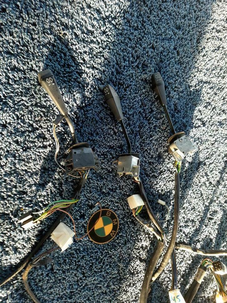 BMW E23 lichtschakelaar stuur, ruitenwisserschakelaar stuur, Auto-onderdelen, Dashboard en Schakelaars, BMW, Gebruikt, Ophalen of Verzenden