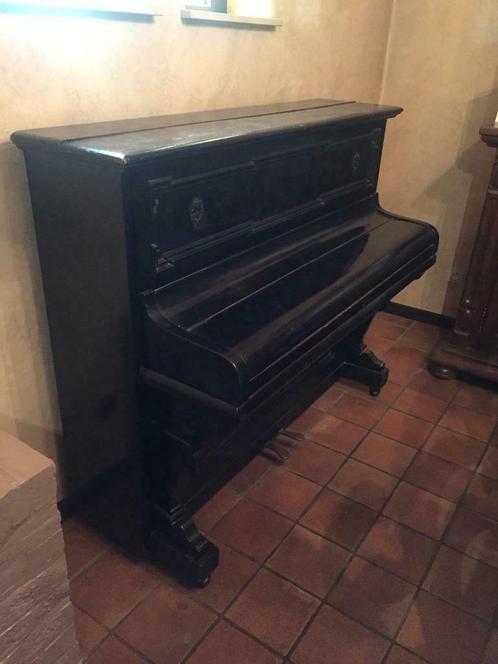 Buffetpiano, Zwart, Favart Paris, Musique & Instruments, Pianos, Utilisé, Piano, Noir, Enlèvement