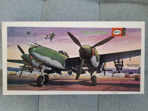 Jeu de construction P38L Lightning - 1/50 - UPC, Hobby & Loisirs créatifs, Modélisme | Avions & Hélicoptères, Comme neuf, Enlèvement ou Envoi