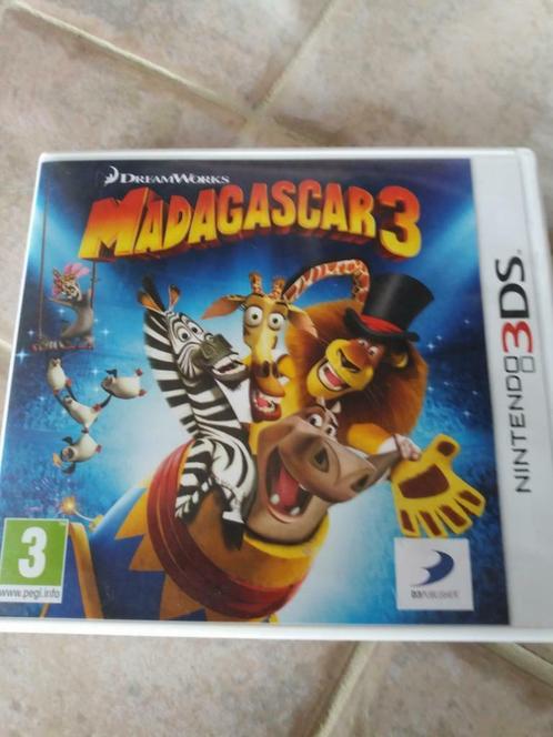 Hôtel Transylvanie  & Madagascar 3, Consoles de jeu & Jeux vidéo, Jeux | Nintendo 2DS & 3DS, Comme neuf, Enlèvement ou Envoi