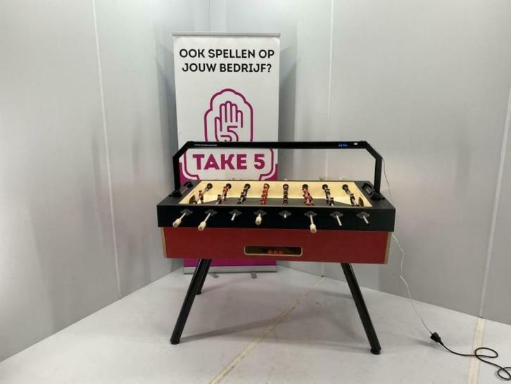 Nieuwe tafelvoetbal / voetbaltafel Tom en Rudi Metal Rood, Kinderen en Baby's, Speelgoed | Voetbaltafels, Nieuw, Ophalen of Verzenden