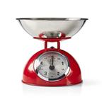 Balance de cuisine rétro ROUGE, Ophalen of Verzenden, Nieuw, Keukenweegschaal