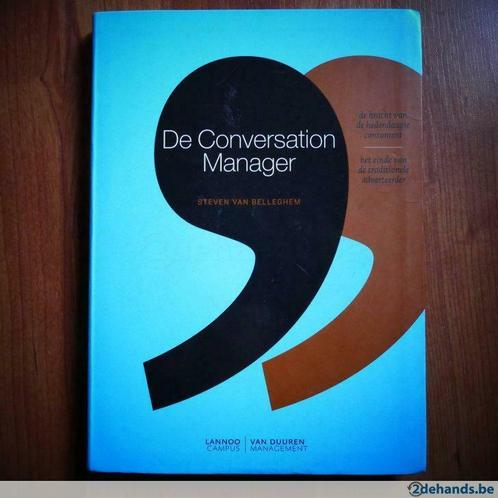 Steven Van Belleghem - De Conversation manager (Uit: 2010), Livres, Livres d'étude & Cours, Neuf, Envoi