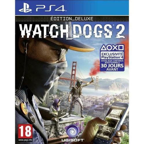PS4-game Watch Dogs 2: Deluxe-editie., Games en Spelcomputers, Games | Sony PlayStation 4, Zo goed als nieuw, Avontuur en Actie