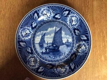 Vintage Wandbordje in Delfts Blauw beschikbaar voor biedingen