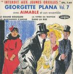 Georgette Plana – Le grand rouquin / Dans la rue + 2 – EP, Cd's en Dvd's, Vinyl Singles, EP, Ophalen of Verzenden, Humor en Cabaret