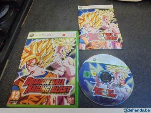 Xbox 36 Dragon Ball Raging Blast (orig-compleet), Consoles de jeu & Jeux vidéo, Jeux | Xbox 360, Neuf, Enlèvement ou Envoi