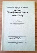 Modern Pick-Pick-weefgetouw voor de Wolweverij, Antiek en Kunst, Ophalen of Verzenden, Maur. De Ketele