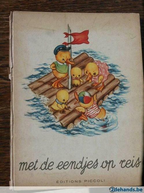 Met de eendjes op reis, Antiek en Kunst, Antiek | Boeken en Manuscripten, Ophalen of Verzenden