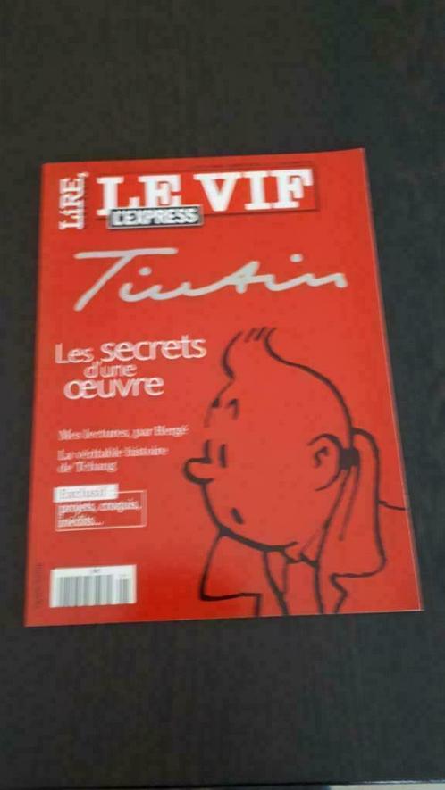 Le vif l'express Tintin les secrets d'une oeuvre, Collections, Revues, Journaux & Coupures, Journal ou Magazine, 1980 à nos jours