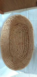 raffia broodmand, Huis en Inrichting, Overige materialen, Gebruikt, Mand, Ophalen of Verzenden