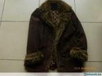 Bruine lederen damesjas Jessica M42, Kleding | Dames, Jassen | Winter, Gedragen