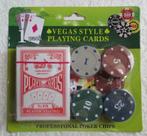 Jeu De Cartes POKER + Jetons, Ophalen of Verzenden, Nieuw