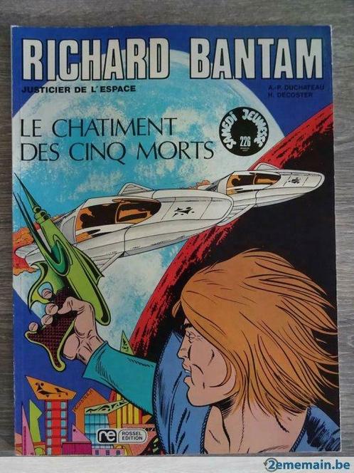 Richard Bantam - Le chatiment des cinq morts - Année 1976, Livres, BD, Utilisé, Enlèvement ou Envoi